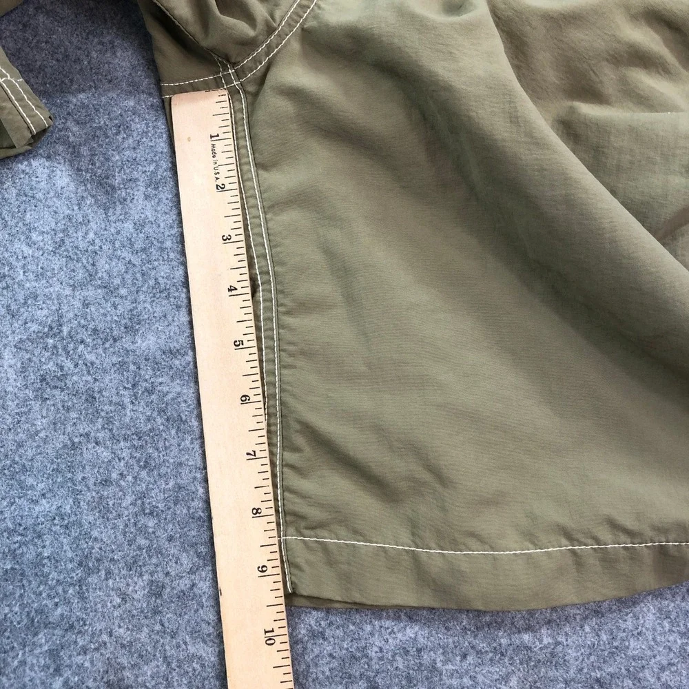 Polo Ralph Lauren Mens Cargo Board Shorts M Olive Green Cargo Drawstring Nylon